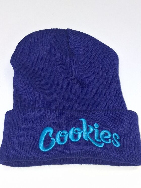 Blue Cookies Skull Cap