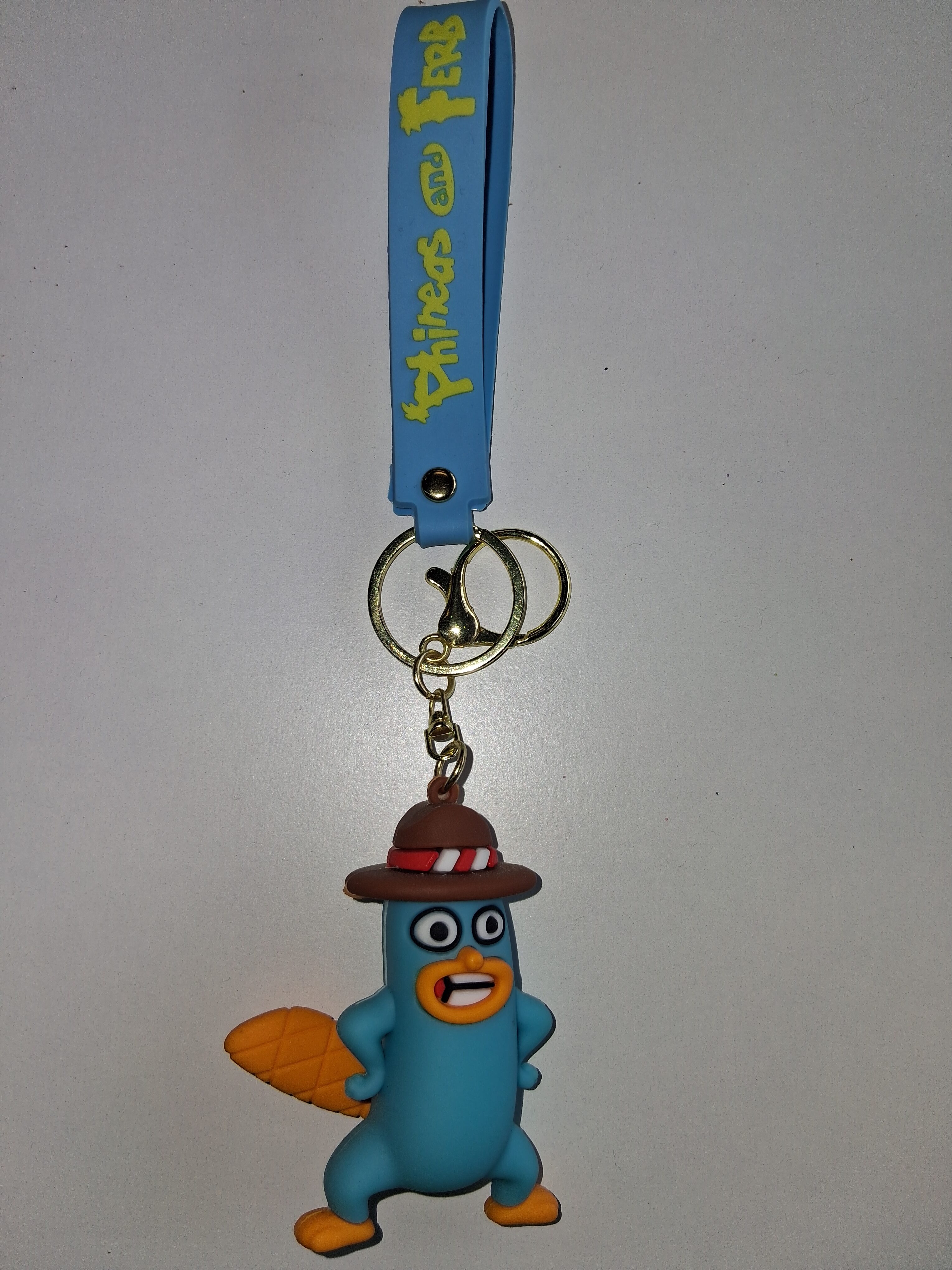  Teal Cartoon Keychain