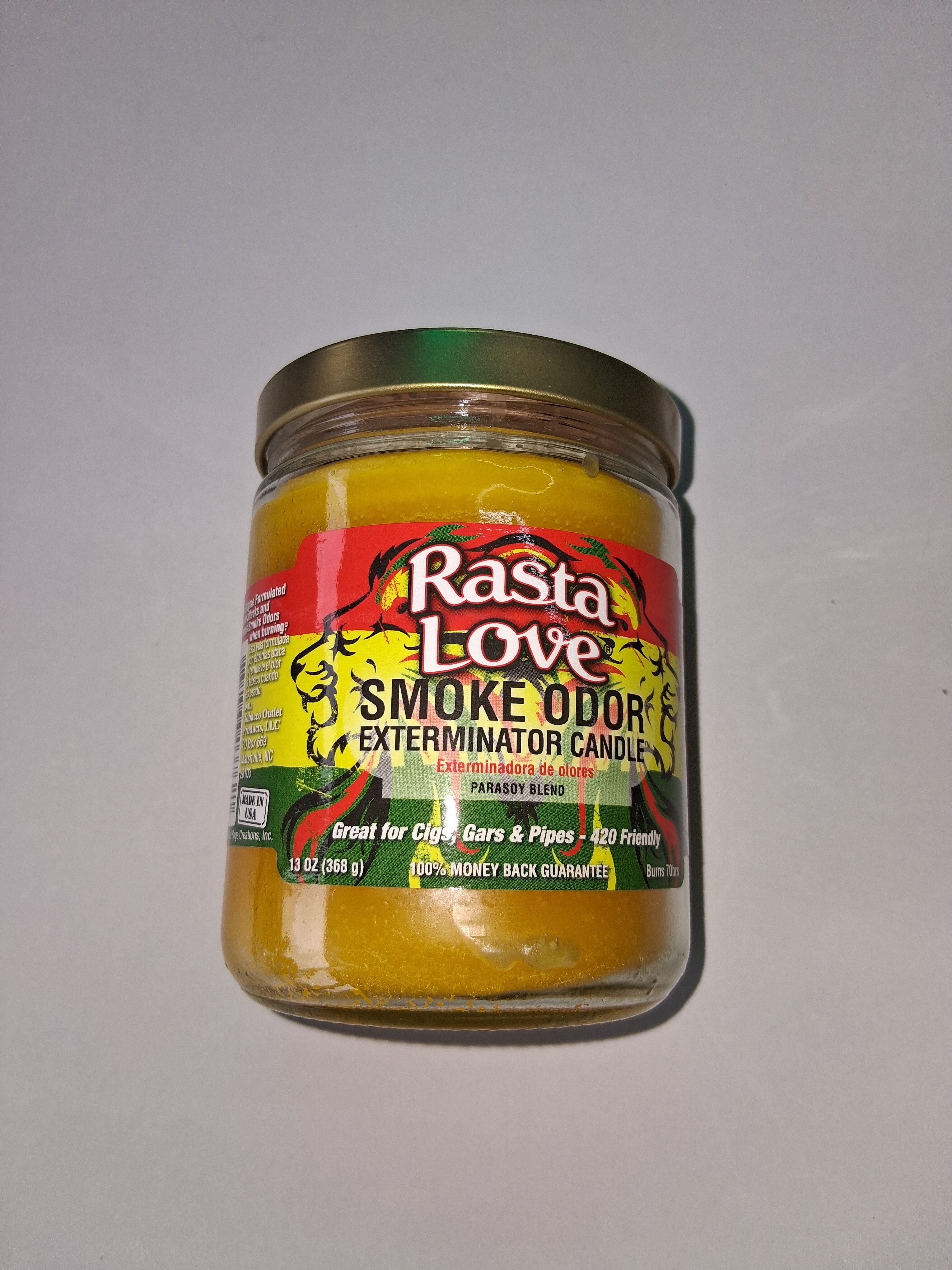  Rasta Love Smoke Odor Eliminator